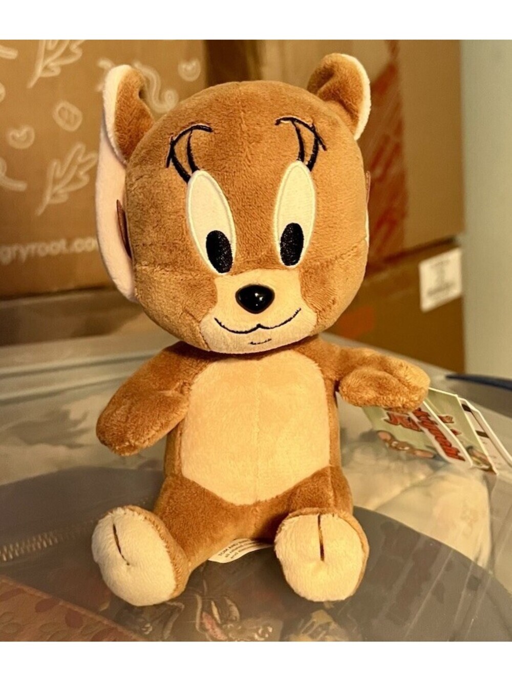 Tom and Jerry - Jerry 7” Plush by Sekiguchi New - Imported